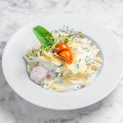 Kreemjas lõhepasta spinatiga